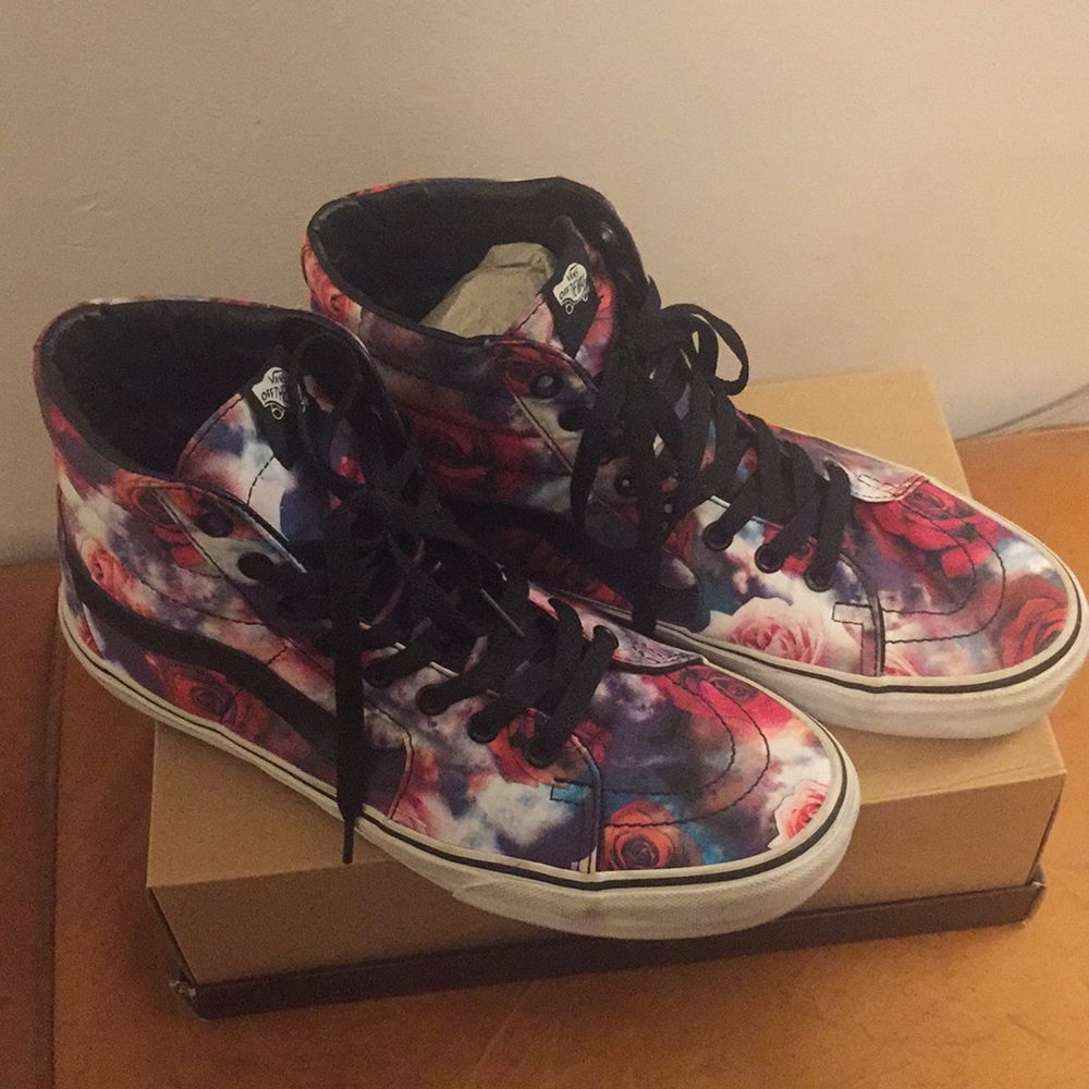 Hightop floral Vans